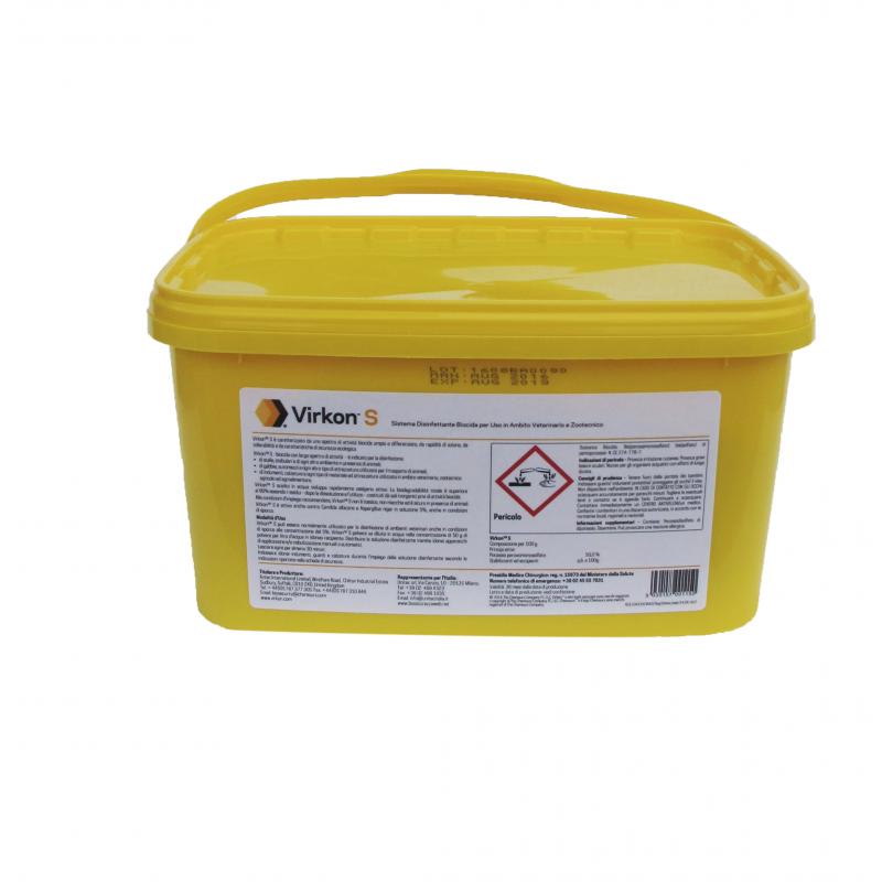 Disinfettante VirkonS Per Ambienti E Attrezzature Variante VirkonS Da 5 Kg